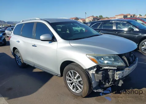 2016 Nissan Pathfinder Platinum/S/Sl/Sv из США, поврежденный, VIN 5N1AR2MM2GC638631